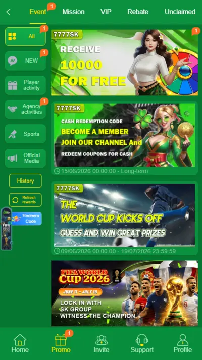 7777SK Login