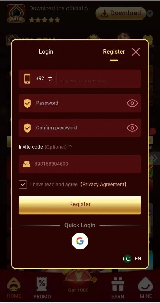 Y71 Game APK