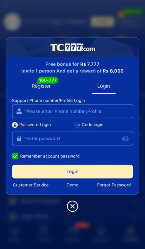 TC777 Game